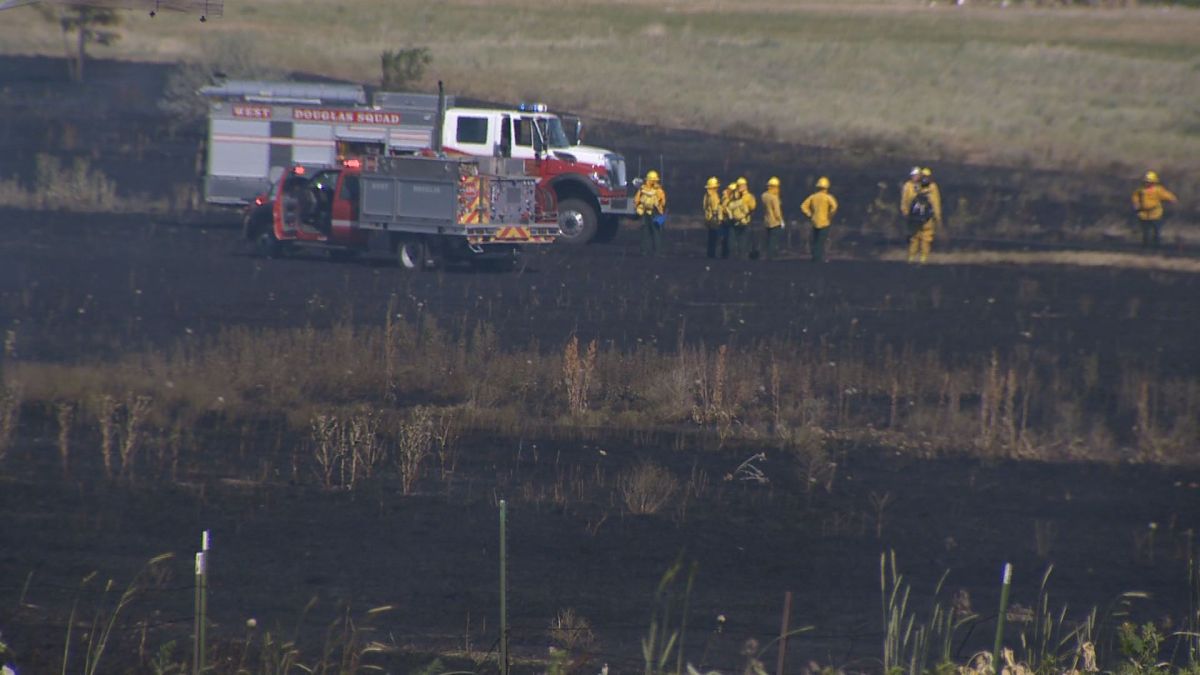 Drone hits firefighting plane